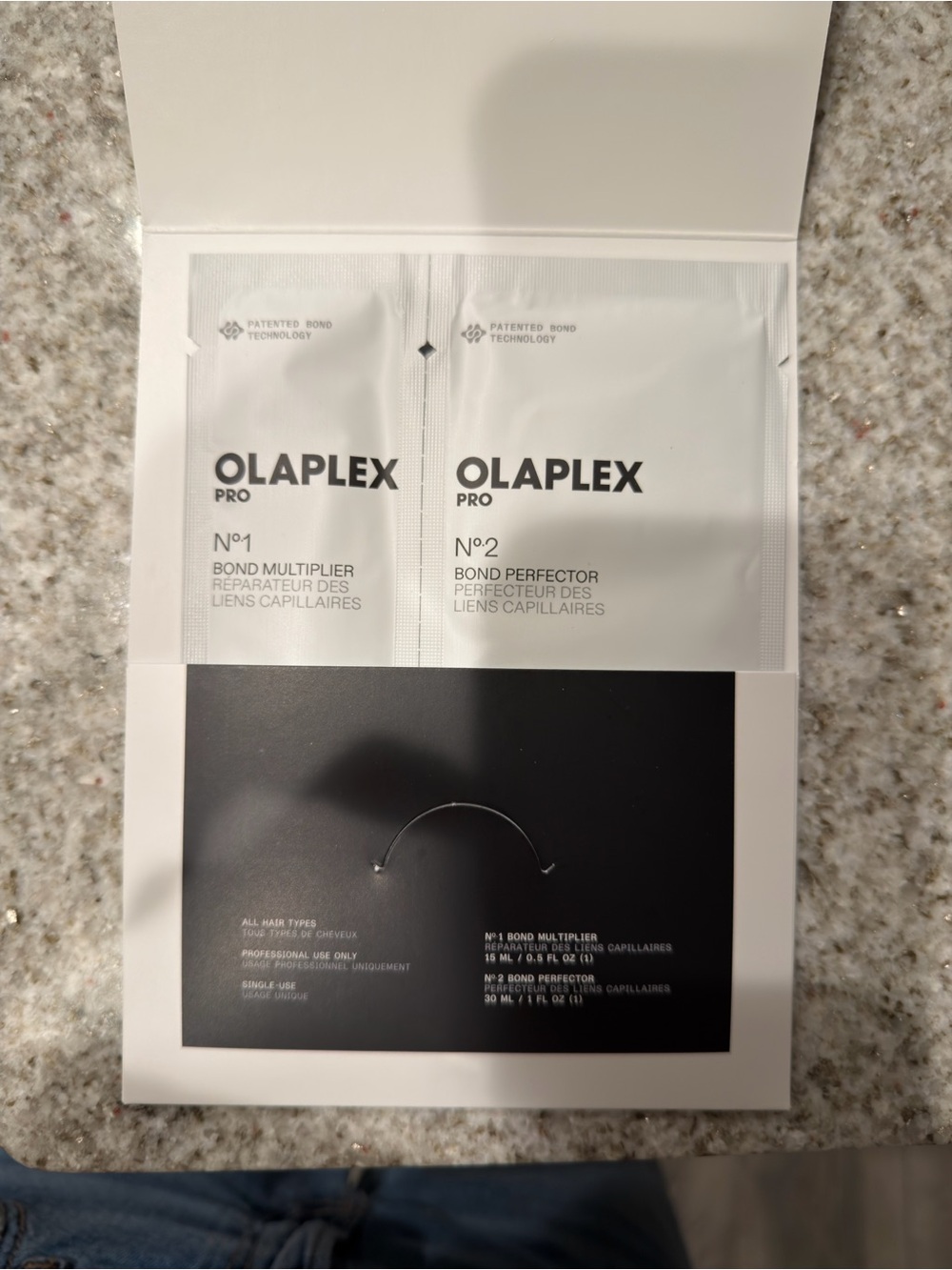 OLAPLEX Pro Bond Multiplier & Perfector Pack - Black and White - Picture 2 of 2